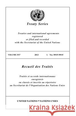 Treaty Series 2927 United Nations 9789219008922 United Nations - książka