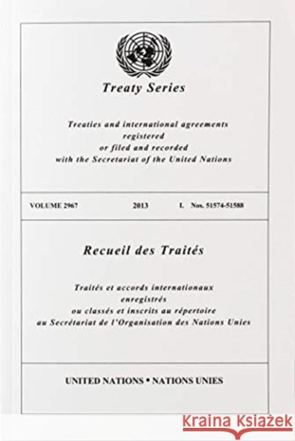 Treaty Series 2967 United Nations 9789219009165 United Nations - książka