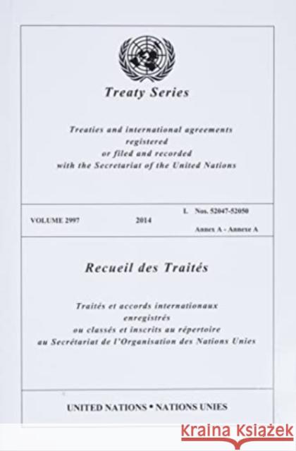TREATY SERIES 2997 ENGLISH FRENCH EDITI UNITED NATIONS OFFIC 9789219009998 EUROSPAN - książka