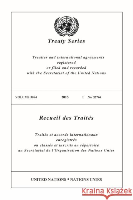 Treaty Series 3044 United Nations 9789219100251 United Nations - książka