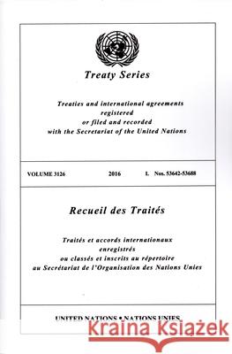 Treaty Series 3126 (English/French Edition) United Nations United Nations 9789219100312  - książka