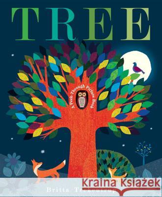 Tree: A Peek-Through Picture Book Britta Teckentrup 9781101932421 Random House USA Inc - książka