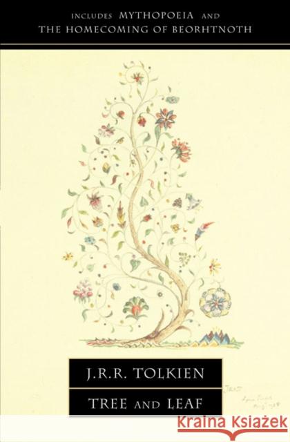 Tree and Leaf: Including Mythopoeia J. R. R. Tolkien 9780007105045 HarperCollins Publishers - książka