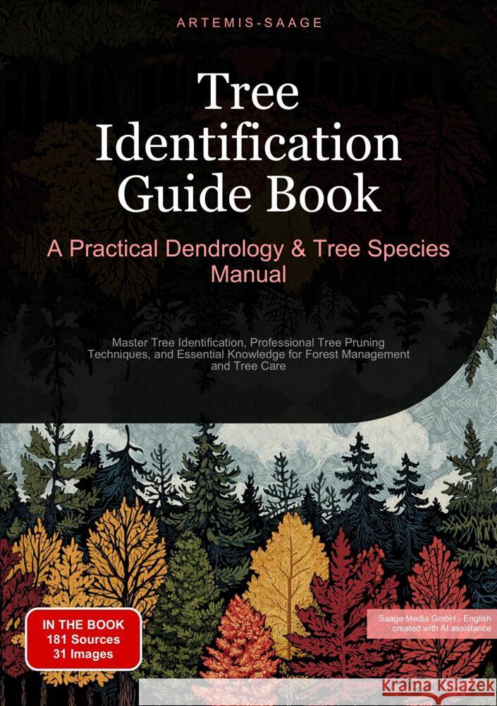 Tree Identification Guide Book: A Practical Dendrology & Tree Species Manual Saage - English, Artemis 9783384486356 Saage Books - książka