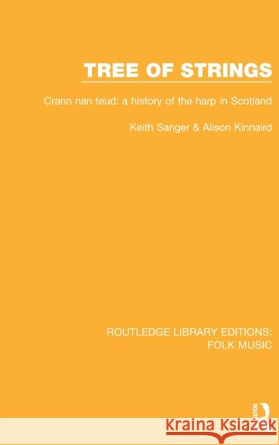 Tree of strings: Crann nan teud: a history of the harp in Scotland Sanger, Keith 9781138124059 Routledge - książka