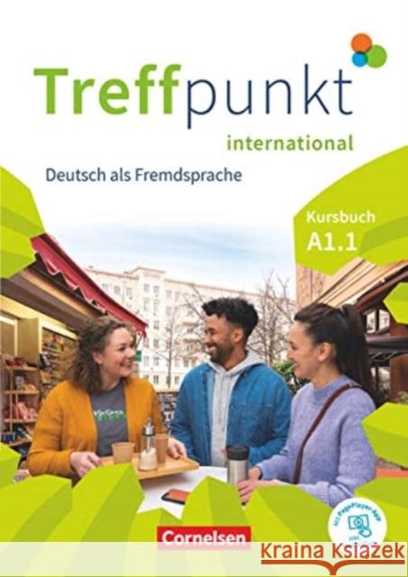 Treffpunkt - Deutsch für die Integration - Internationale Ausgabe - Deutsch als Fremdsprache - A1: Teilband 1 Herzberger, Julia, Jin, Friederike, Scheliga, Matthias 9783061228682 Cornelsen Verlag - książka