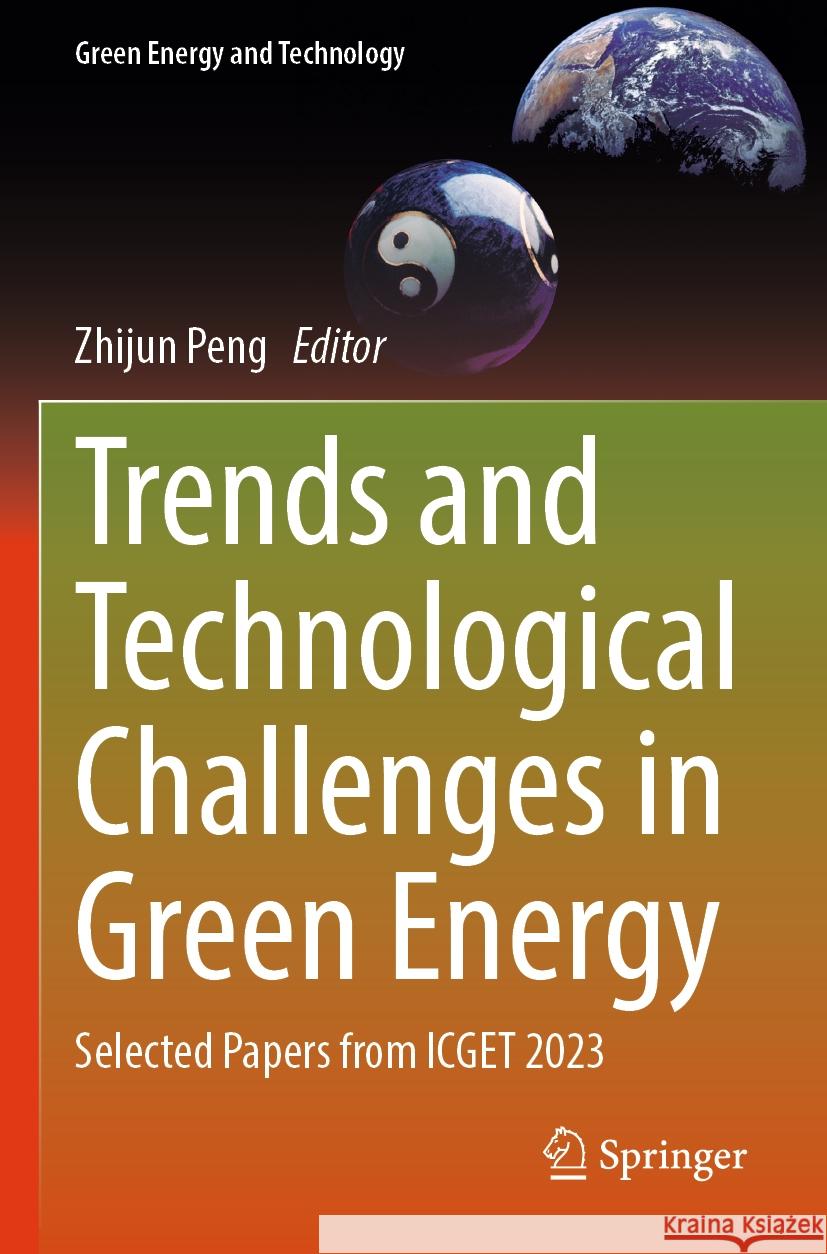 Trends and Technological Challenges in Green Energy  9783031555817 Springer Nature Switzerland - książka
