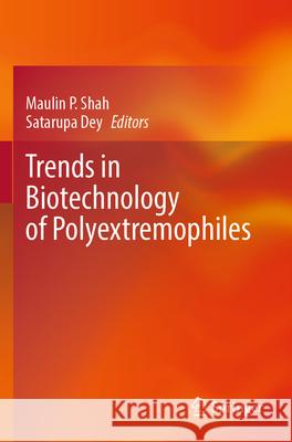Trends in Biotechnology of Polyextremophiles  9783031550348 Springer Nature Switzerland - książka