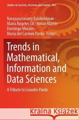 Trends in Mathematical, Information and Data Sciences  9783031041396 Springer International Publishing - książka