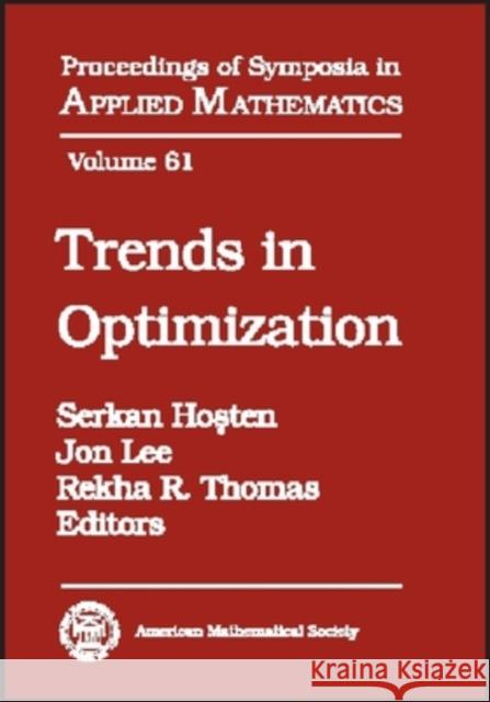 Trends in Optimization  9780821835845 AMERICAN MATHEMATICAL SOCIETY - książka