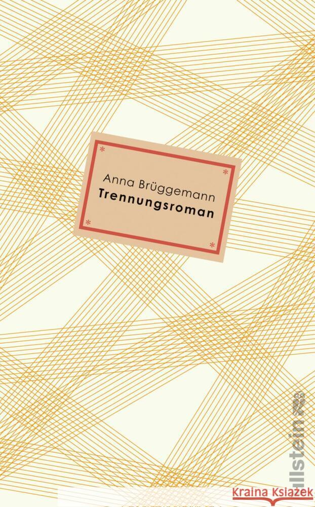 Trennungsroman Brüggemann, Anna 9783550200687 Ullstein HC - książka