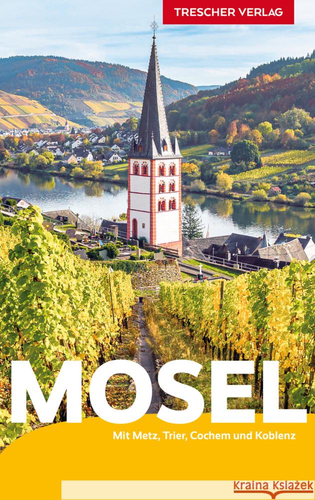 TRESCHER Reiseführer Mosel Schenk, Günter 9783897946880 Trescher Verlag - książka