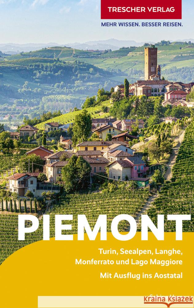 TRESCHER Reiseführer Piemont Herre, Sabine 9783897948150 Trescher Verlag - książka