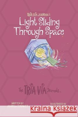 TRIA VIA Journal 1: Light Sliding Through Space Thunket, Angela 9781989269008 LIGHTNING SOURCE UK LTD - książka