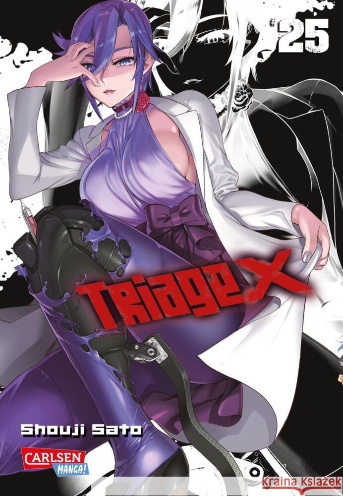 Triage X 25 Sato, Shouji 9783551799883 Carlsen Manga - książka