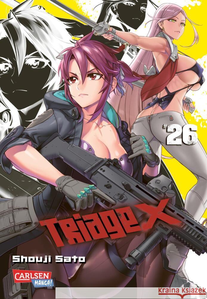 Triage X 26 Sato, Shouji 9783551799890 Carlsen Manga - książka