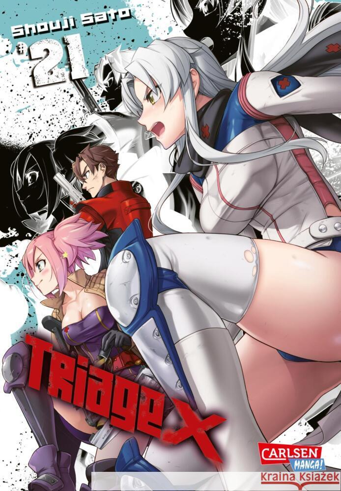 Triage X. Bd.21 Sato, Shouji 9783551747099 Carlsen Manga - książka