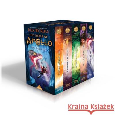 Trials of Apollo, the 5-Book Paperback Boxed Set Rick Riordan 9781368024136 Disney-Hyperion - książka