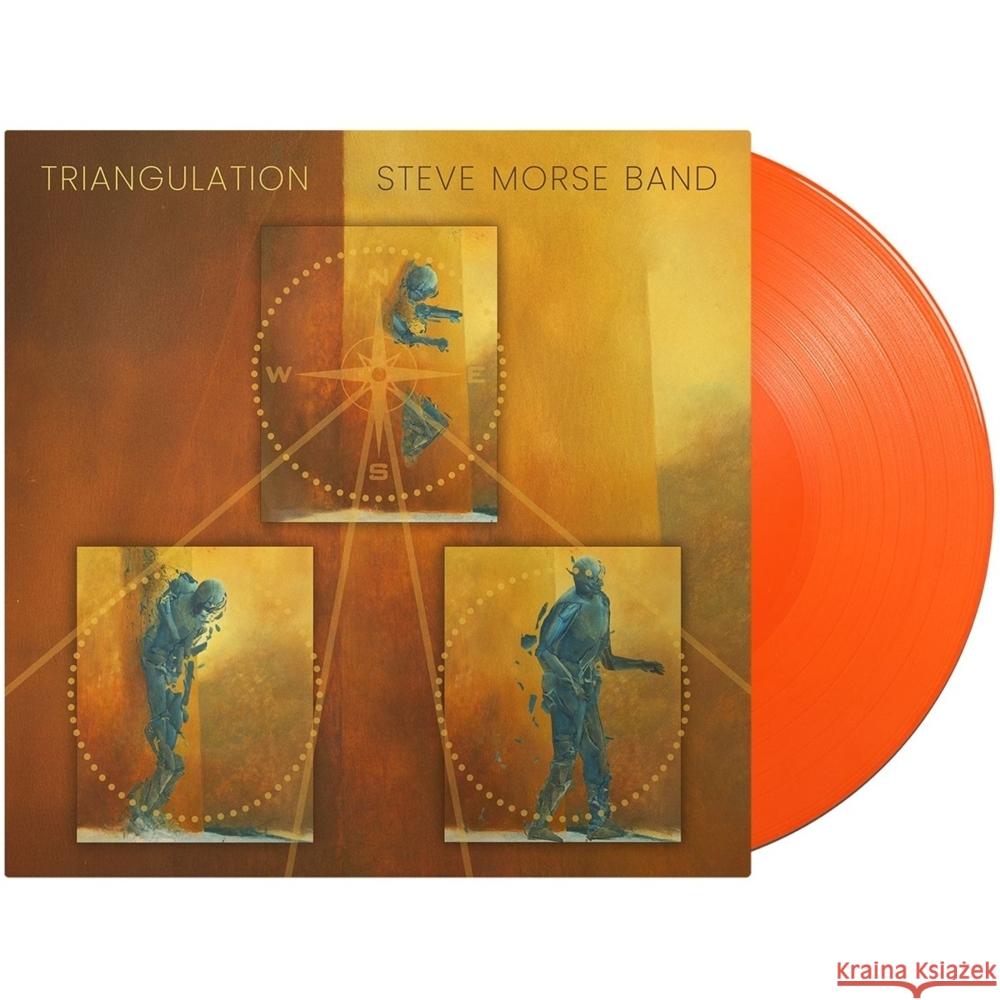 Triangulation - LP 140 gr. Orange Solid, 1 Schallplatte Steve Morse Band 8712725751298 Mascot Label Group - książka