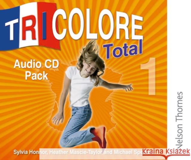 Tricolore Total 1 Audio CD Pack (5x Class CDs 1x Student CD) Honnor, S. 9780748799909 NELSON THORNES LTD - książka