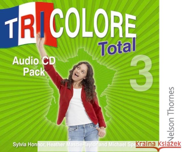 Tricolore Total 3 Audio CD Pack (5x Class CDs 1x Student CD) Honnor, S. 9781408509807  - książka