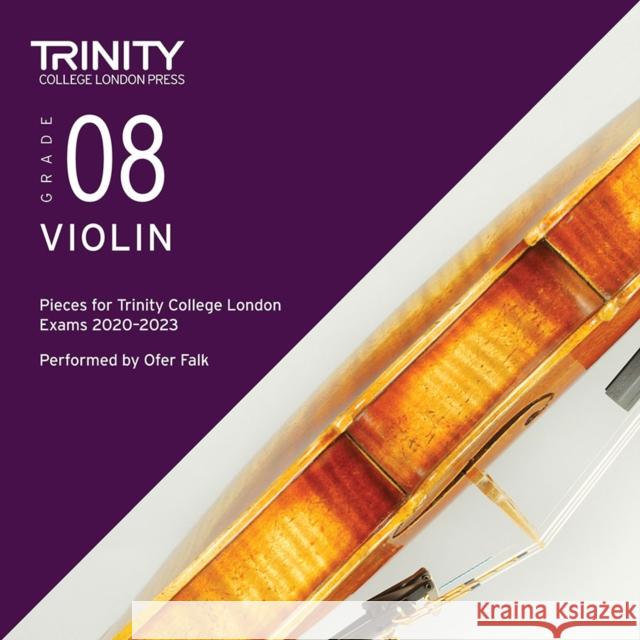 Trinity College London Violin Exam Pieces From 2020: Grade 8 CD  9780857369086 Trinity College London Press - książka