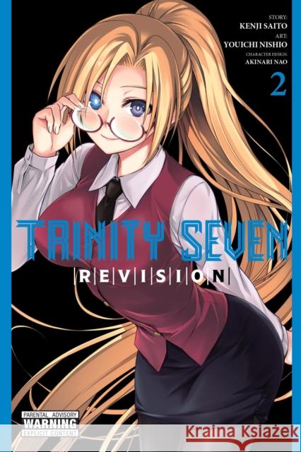 Trinity Seven Revision, Vol. 2 Youichi Nishio Kenji Saito Akinari Nao 9781975389406 Little, Brown & Company - książka