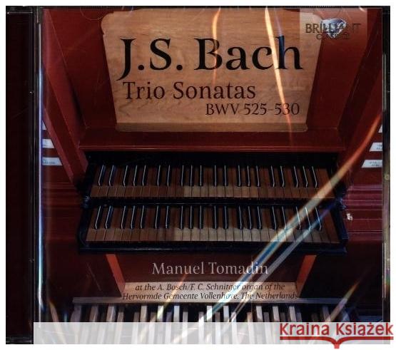 Trio Sonatas BWV525-530, 1 Audio-CD Bach, Johann Sebastian 5028421964386 BRILLIANT - książka