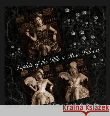 Triplets of the Silk & Rose Saloon (A Poem in Story) Gray, Jo Ann 9798256159924 Jo Ann Gray - książka