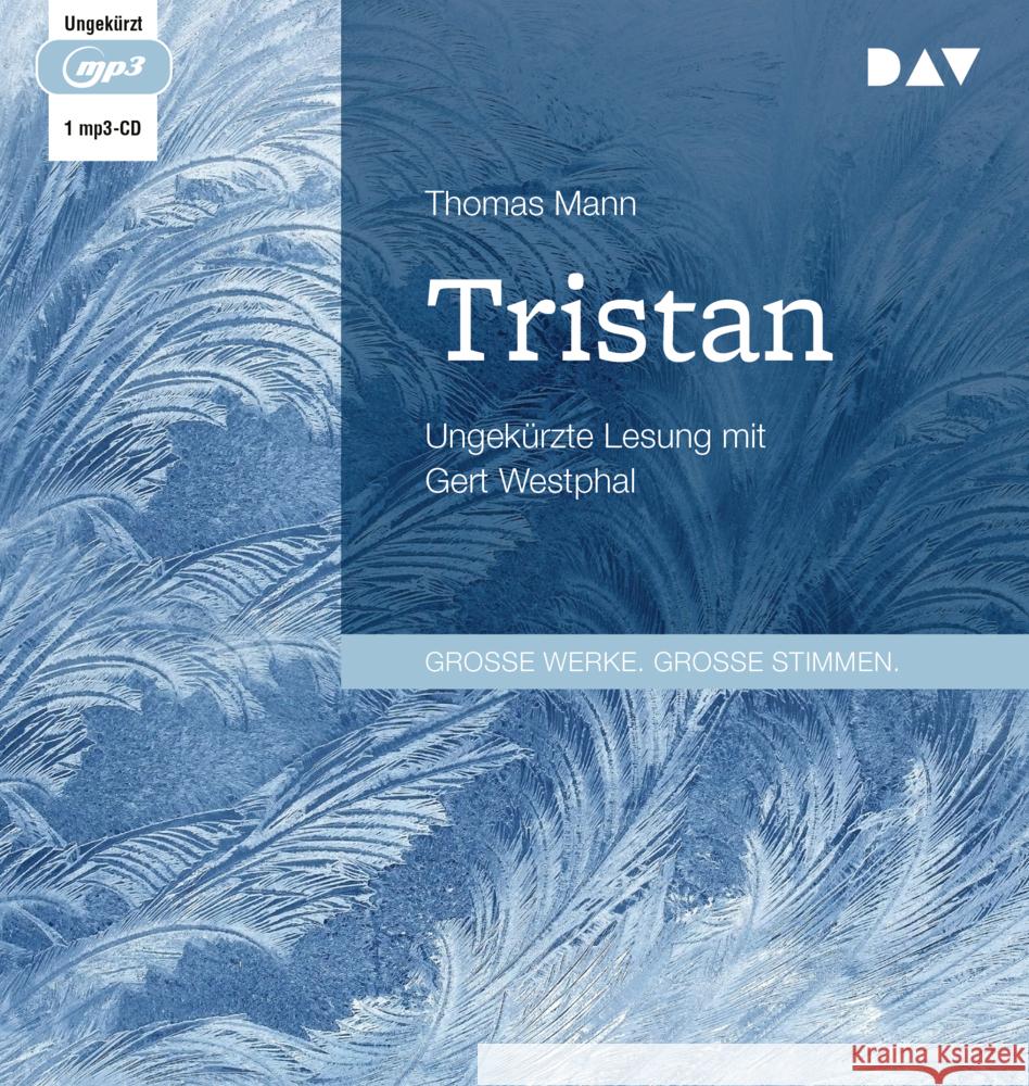 Tristan, 1 Audio-CD, 1 MP3 Mann, Thomas 9783742431158 Der Audio Verlag, DAV - książka