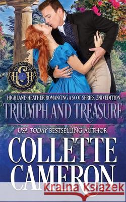 Triumph and Treasure Collette Cameron 9781954307896 Blue Rose Romance LLC - książka