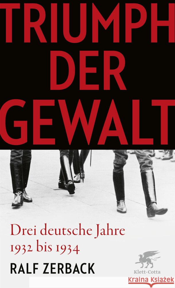 Triumph der Gewalt Zerback, Ralf 9783608986488 Klett-Cotta - książka