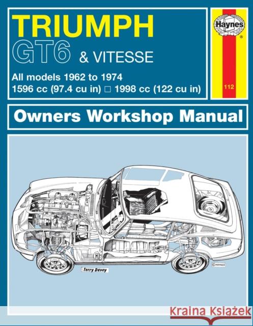 Triumph Gt6 & Vitesse Haynes Publishing 9780857336958 Haynes Publishing Group - książka