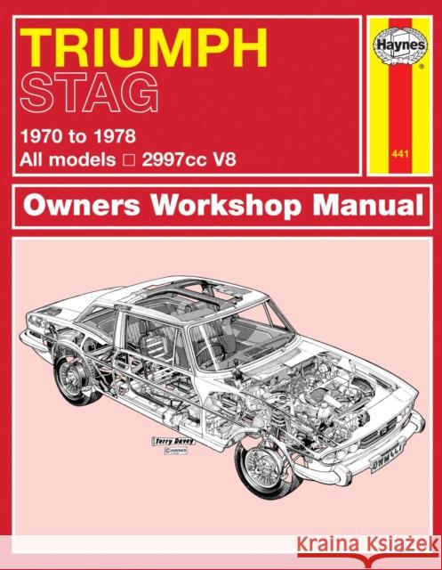 Triumph Stag Owner's Workshop Manual Haynes Publishing 9780857336033 Haynes Publishing Group - książka