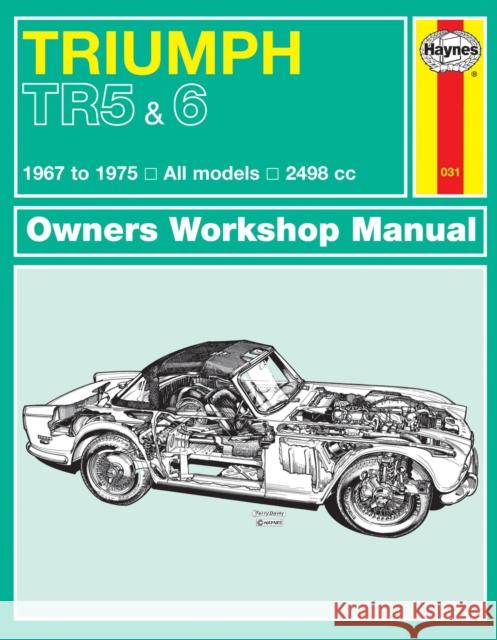 Triumph Tr5 & Tr6 Owner's Workshop Manual Haynes Publishing 9780857336477 Haynes Publishing Group - książka