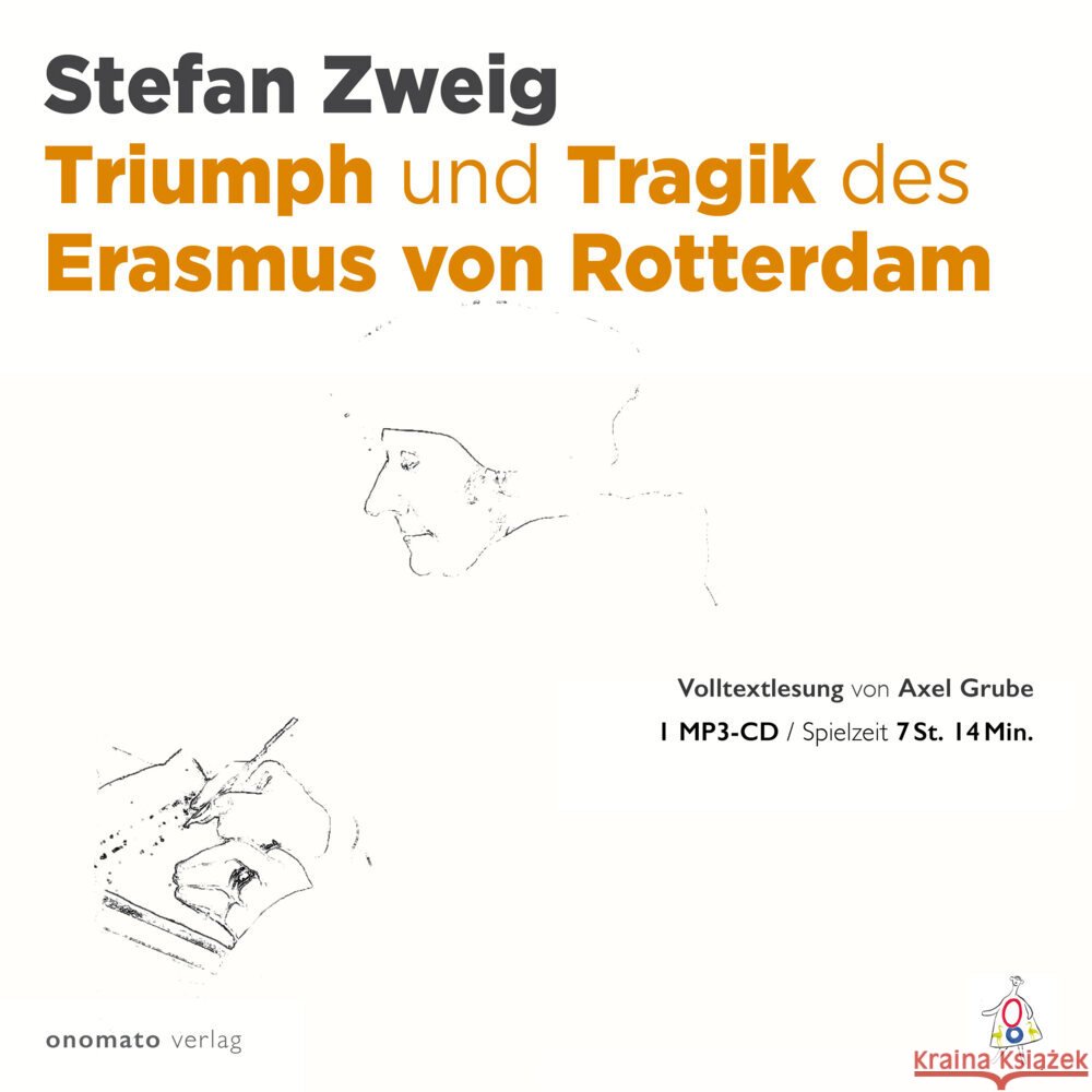 Triumph und Tragik des Erasmus von Rotterdam Zweig, Stefan 9783942864466 Onomato - książka