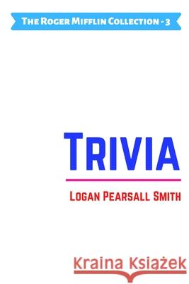 Trivia Logan Pearsal Warren Bluhm 9781737349945 Warren Bluhm - książka