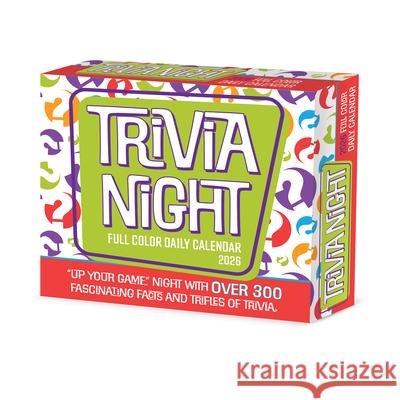 Trivia Night 2026 Box Calendar Willow Creek Press 9781549254468 Wlcp - książka