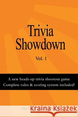 Trivia Showdown Vol. 1 Joshua Bengal Alex Clark 9781984376305 Createspace Independent Publishing Platform - książka