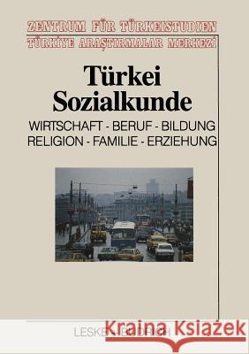 Türkei-Sozialkunde: Wirtschaft, Beruf, Bildung, Religion, Familie, Erziehung Zentrum Für Türkeistudien 9783810008237 Vs Verlag F R Sozialwissenschaften - książka