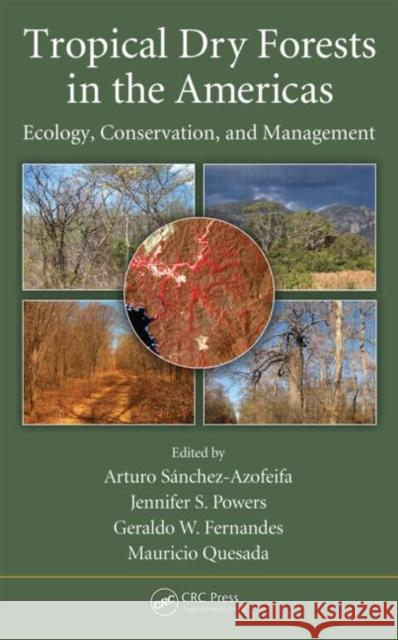 Tropical Dry Forests in the Americas: Ecology, Conservation, and Management Sanchez-Azofeifa, Arturo 9781466512009 CRC Press - książka