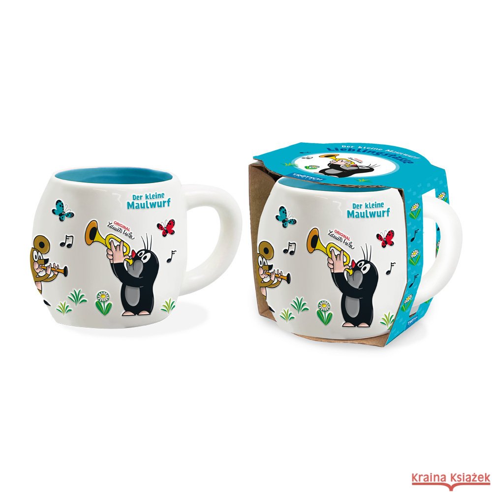 Trötsch Der kleine Maulwurf 3D Keramiktasse Lieblingstasse Musik  4251901503671 Trötsch - książka
