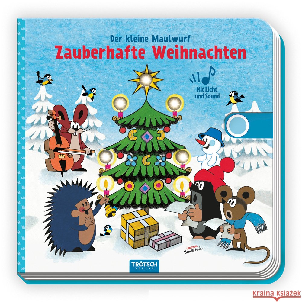 Trötsch Der kleine Maulwurf Soundbuch mit Licht Zauberhafte Weihnachten  9783965522923 Trötsch - książka