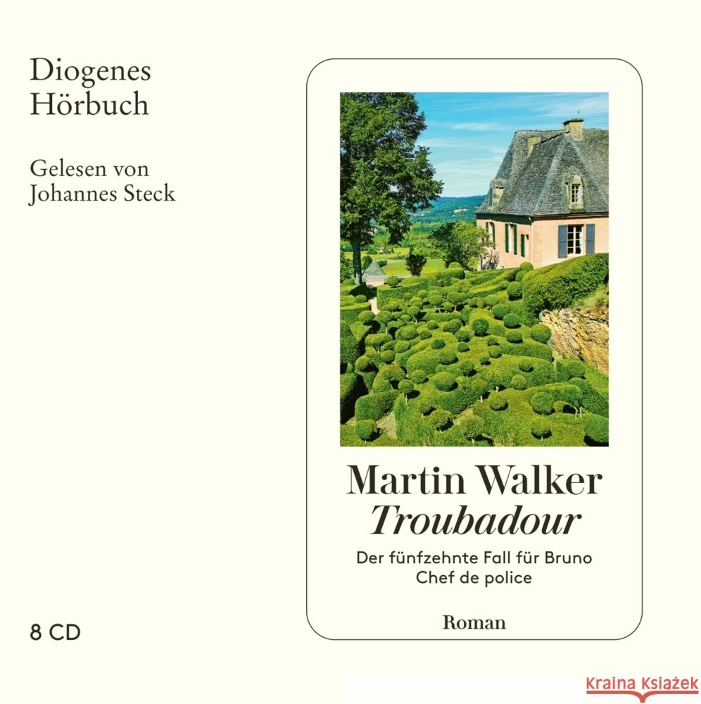Troubadour, 8 Audio-CD Walker, Martin 9783257804508 Diogenes - książka