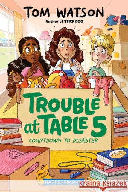 Trouble at Table 5 #6: Countdown to Disaster Tom Watson Marta Kissi 9780063004535 HarperCollins - książka