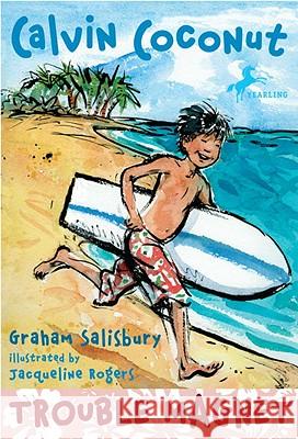 Trouble Magnet Graham Salisbury 9780375846007 Yearling Books - książka