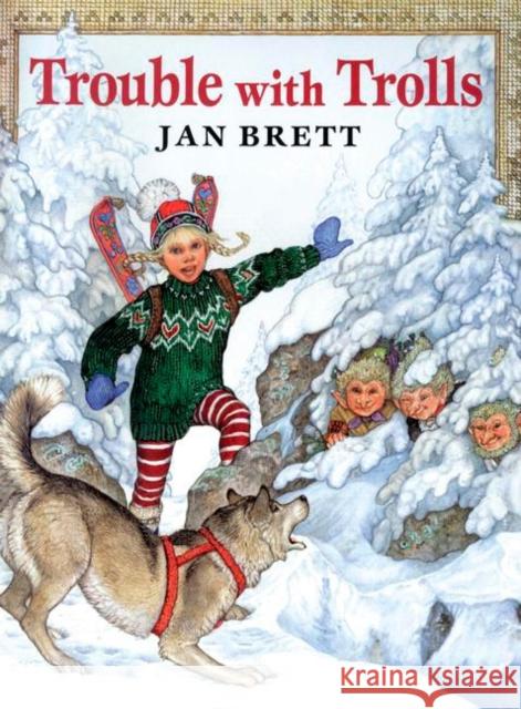 Trouble with Trolls Jan Brett 9780698117914 Puffin Books - książka