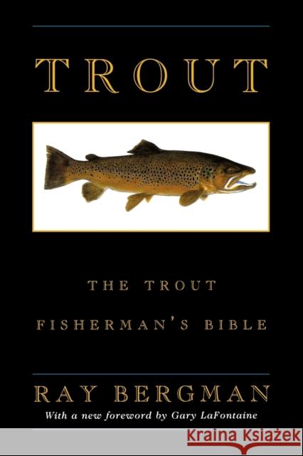 Trout Ray Bergman 9781586670146 Derrydale Press - książka