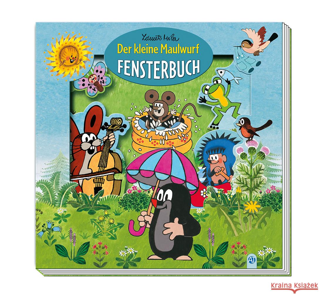 Trötsch Der kleine Maulwurf Fensterbuch  9783965523364 Trötsch - książka