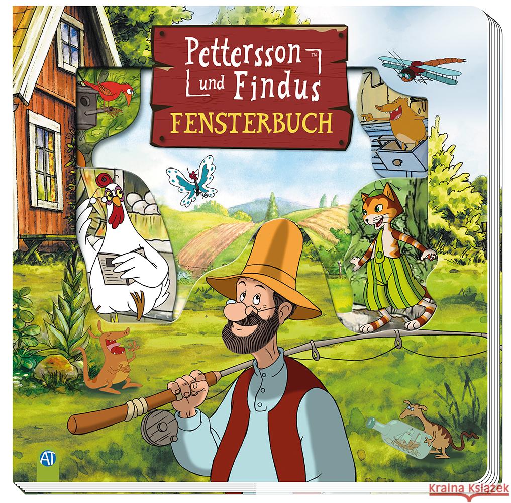 Trötsch Pettersson und Findus Fensterbuch  9783965526297 Trötsch - książka